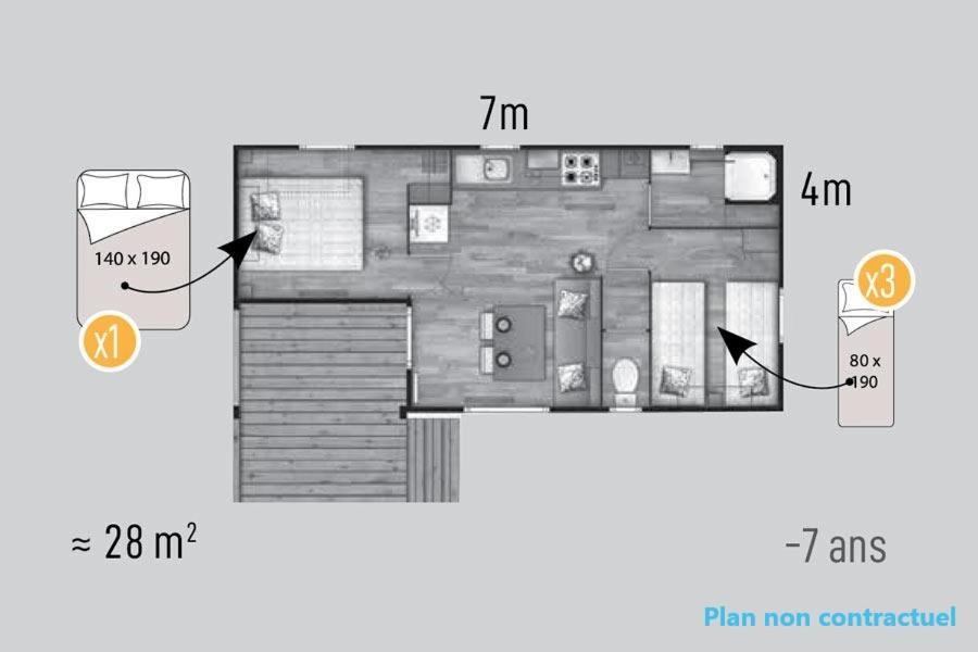 Camping Paradis Sol A Gogo Hotell Saint-Hilaire-de-Riez Eksteriør bilde